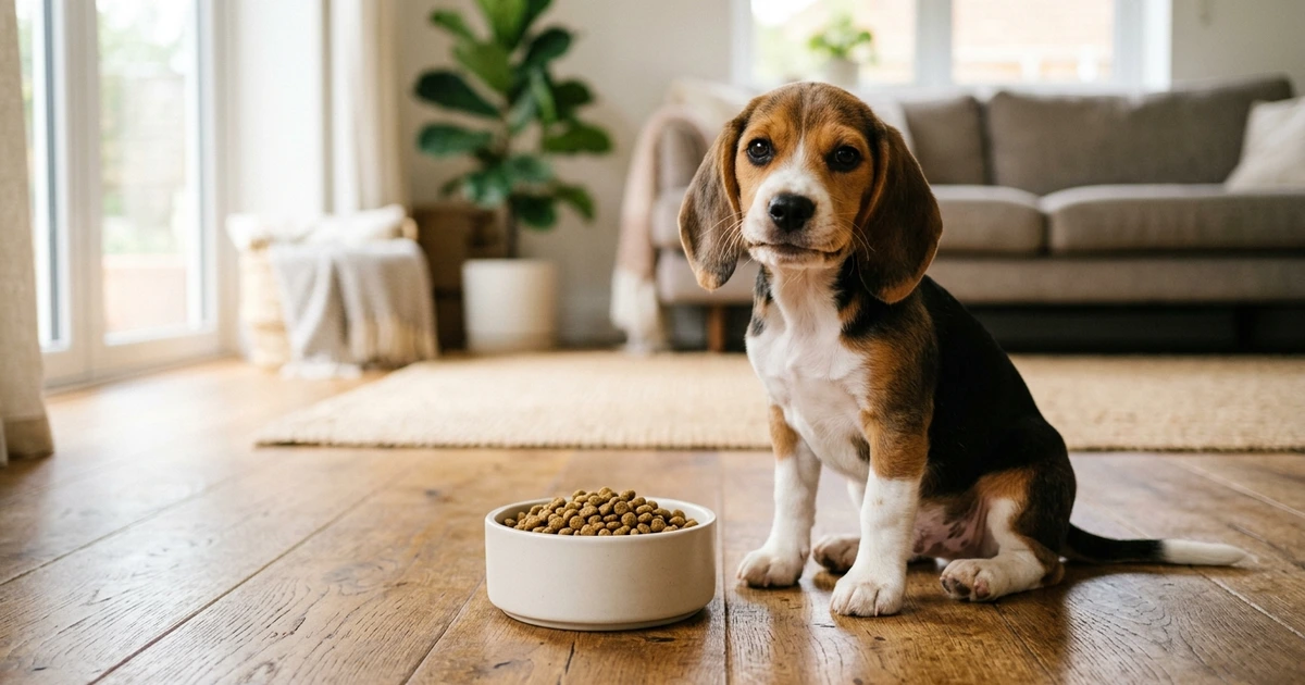 Ração para filhotes de cães: Por que o excesso de cálcio é um perigo silencioso?