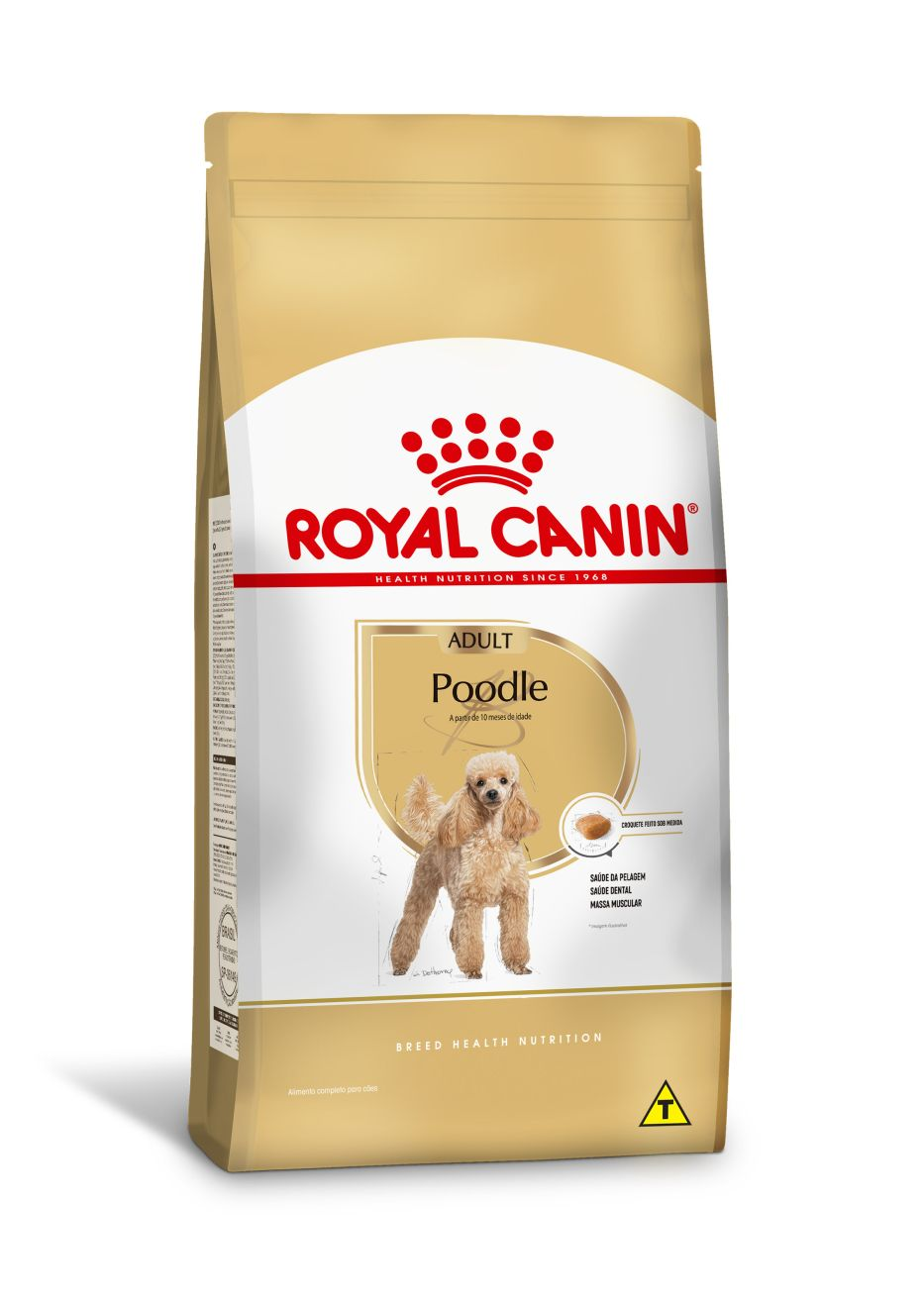 Embalagem de Royal Canin Poodle Adult
