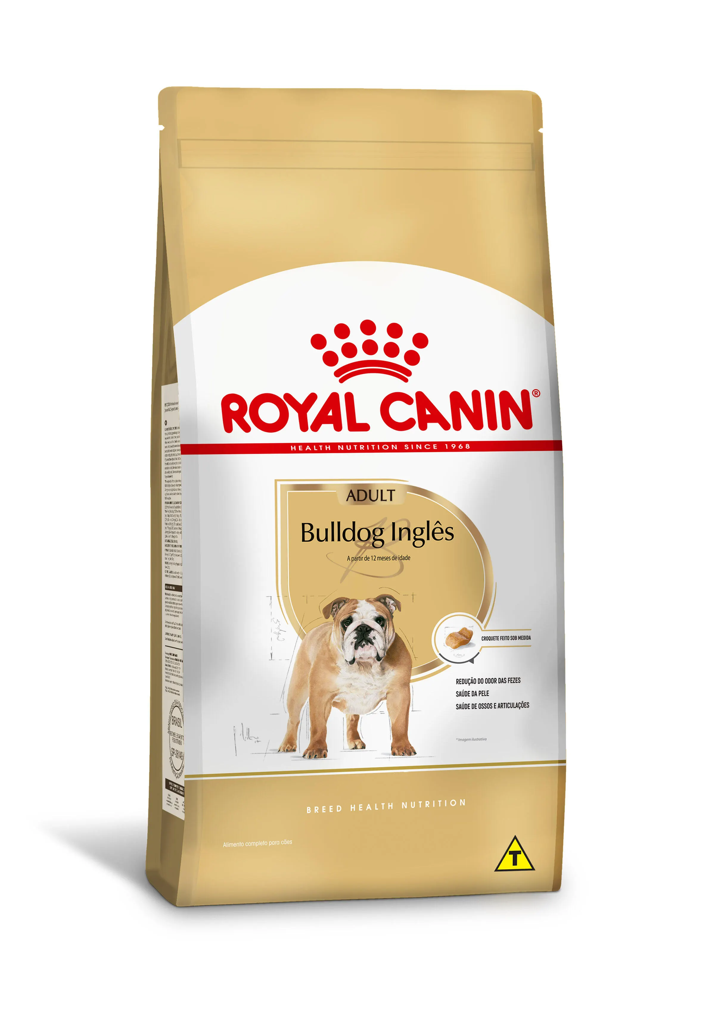 Embalagem de Royal Canin Bulldog Inglês Adult