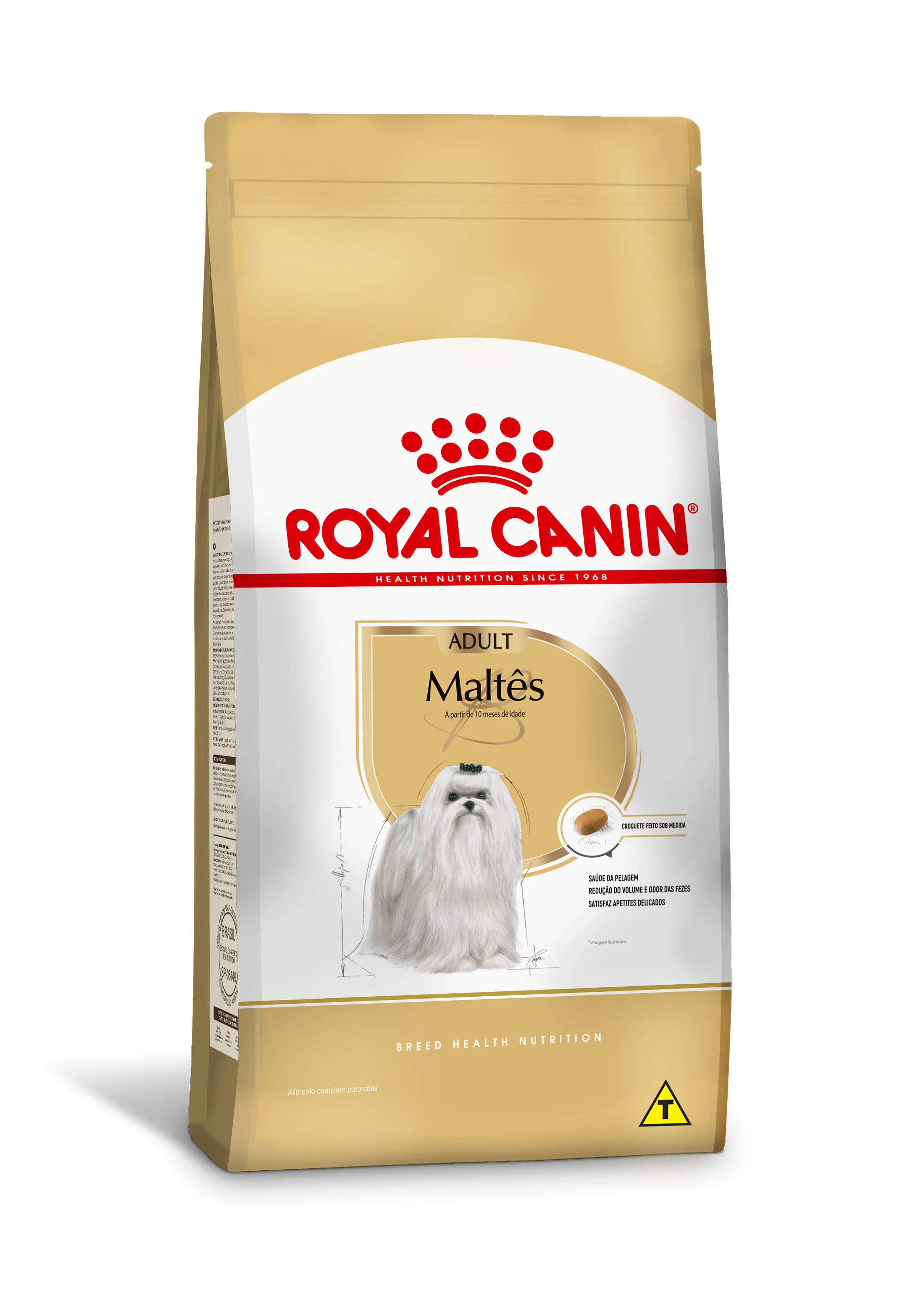 Embalagem de Royal Canin Maltês Adult