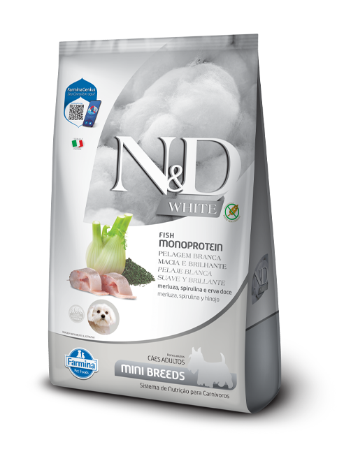 Embalagem de N&D White Adult Mini