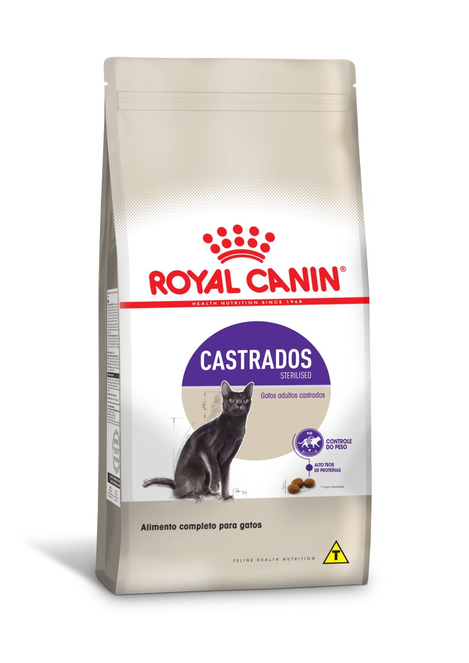Embalagem de Royal Canin Castrados
