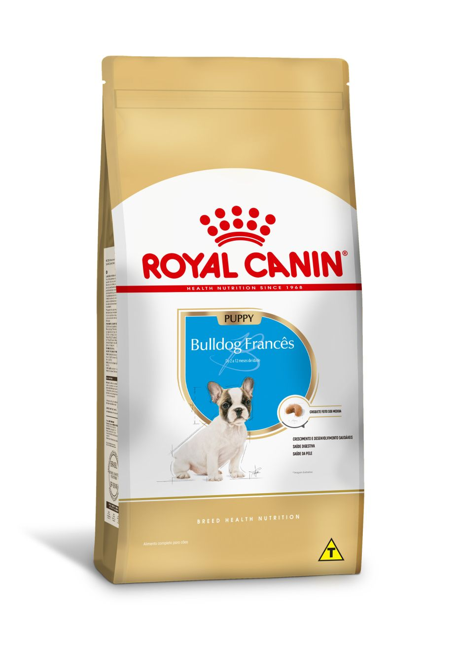 Embalagem de Royal Canin Bulldog Francês Puppy