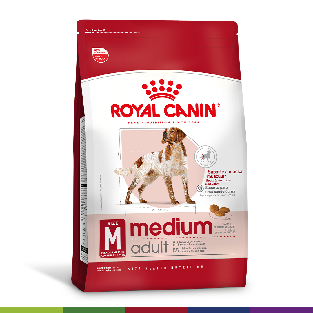 Embalagem de Royal Canin Medium Adult