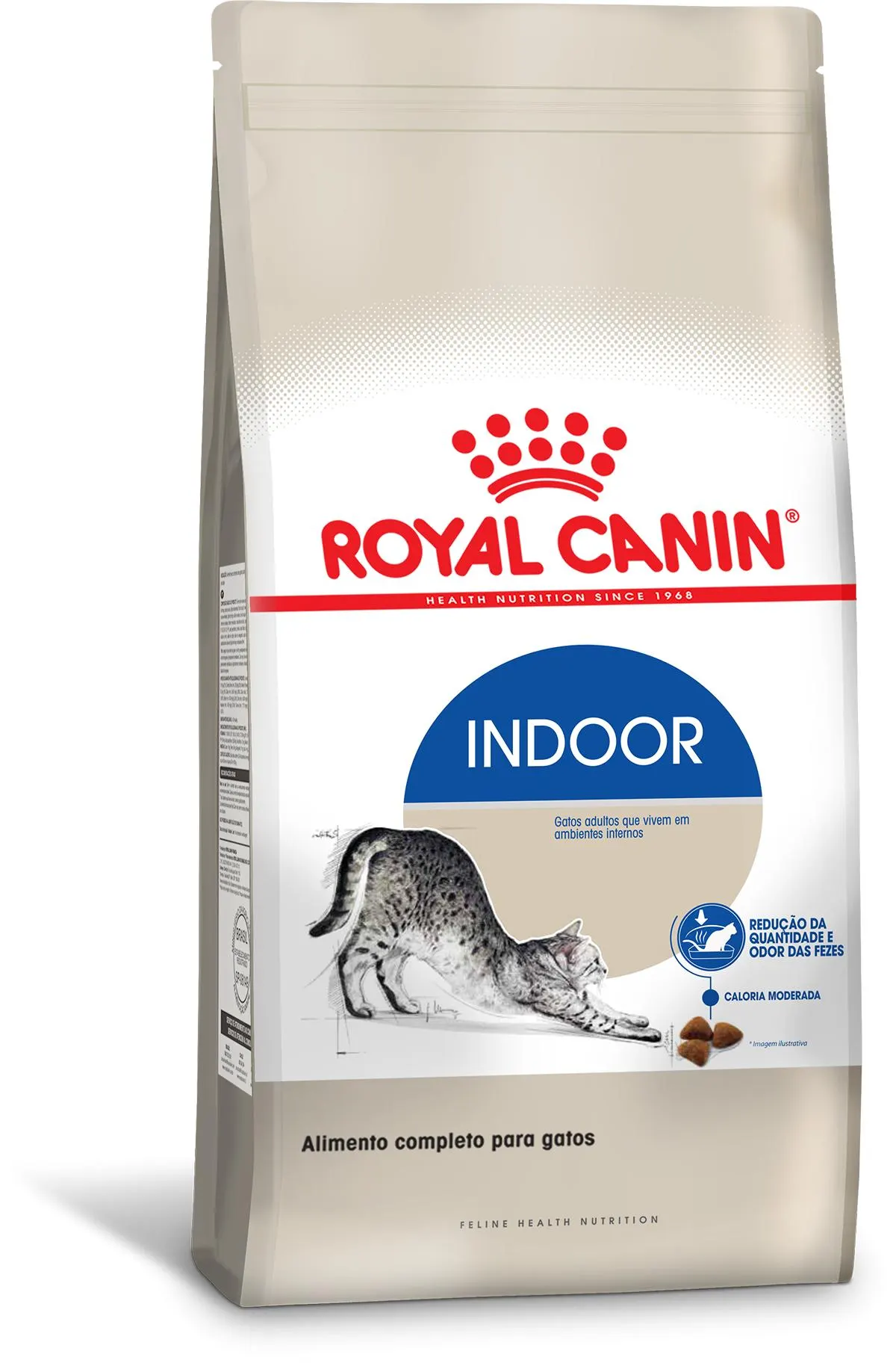 Embalagem de Royal Canin Indoor