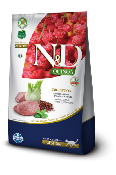 Embalagem de N&D Quinoa Feline Cuidado Digestivo