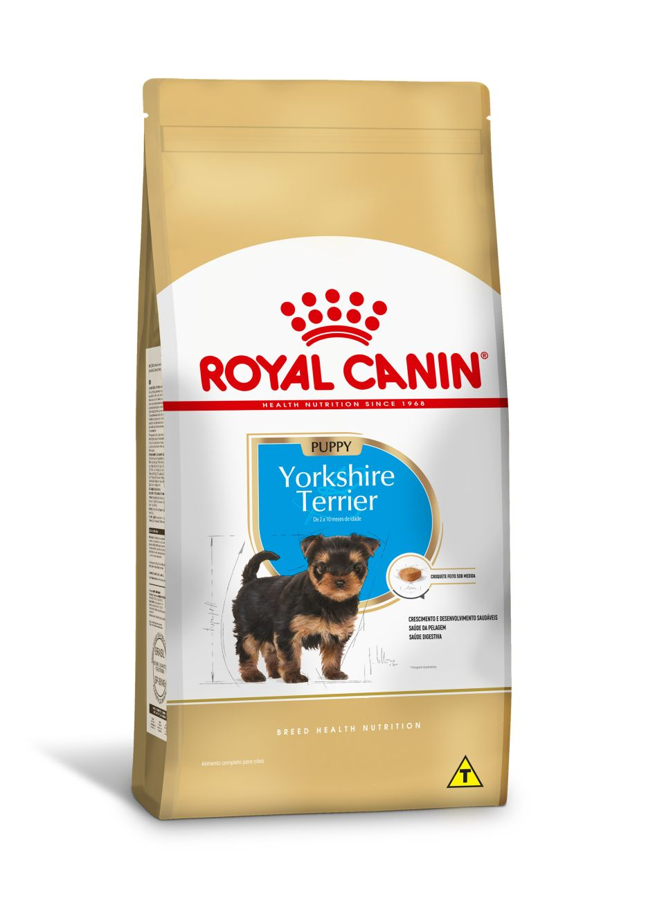 Embalagem de Royal Canin Yorkshire Terrier Puppy e Filhote