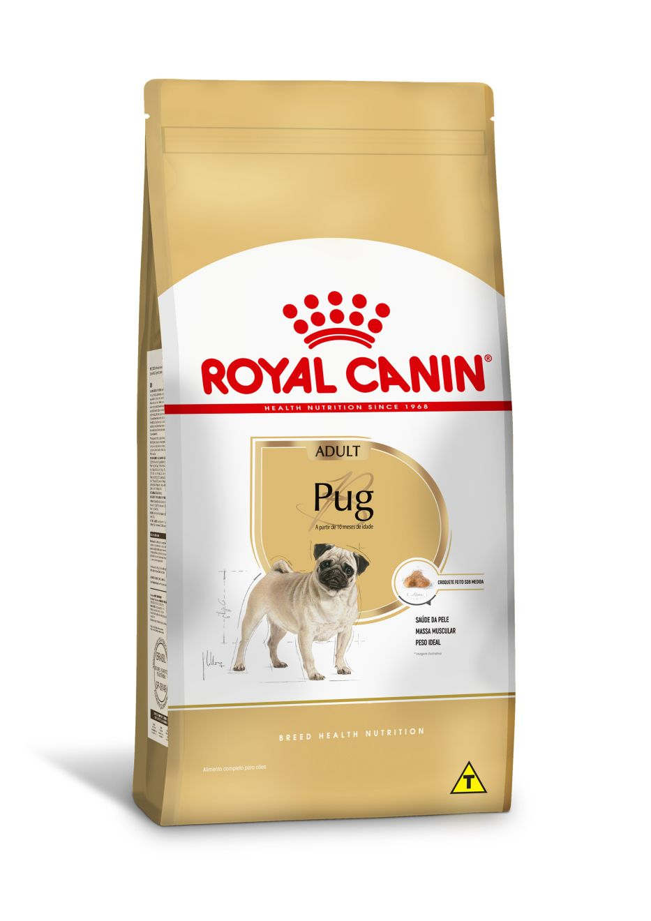 Embalagem de Royal Canin Pug Adult