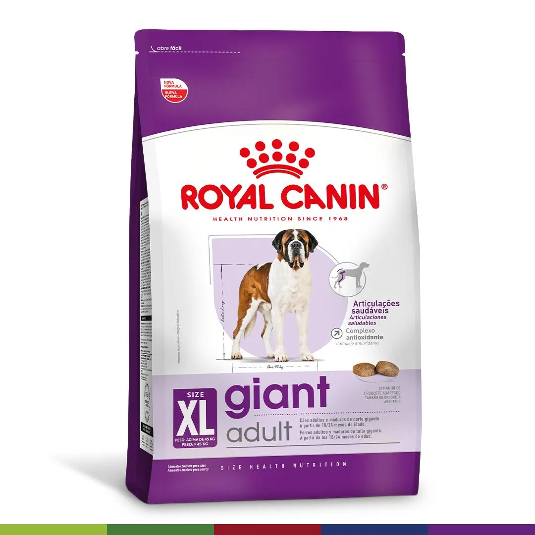 Embalagem de Royal Canin Giant Adult