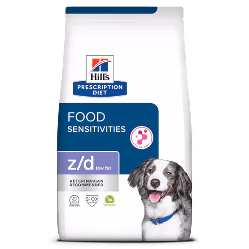 Packshot oficial de Hill's Prescription Diet z/d Low Fat Cães