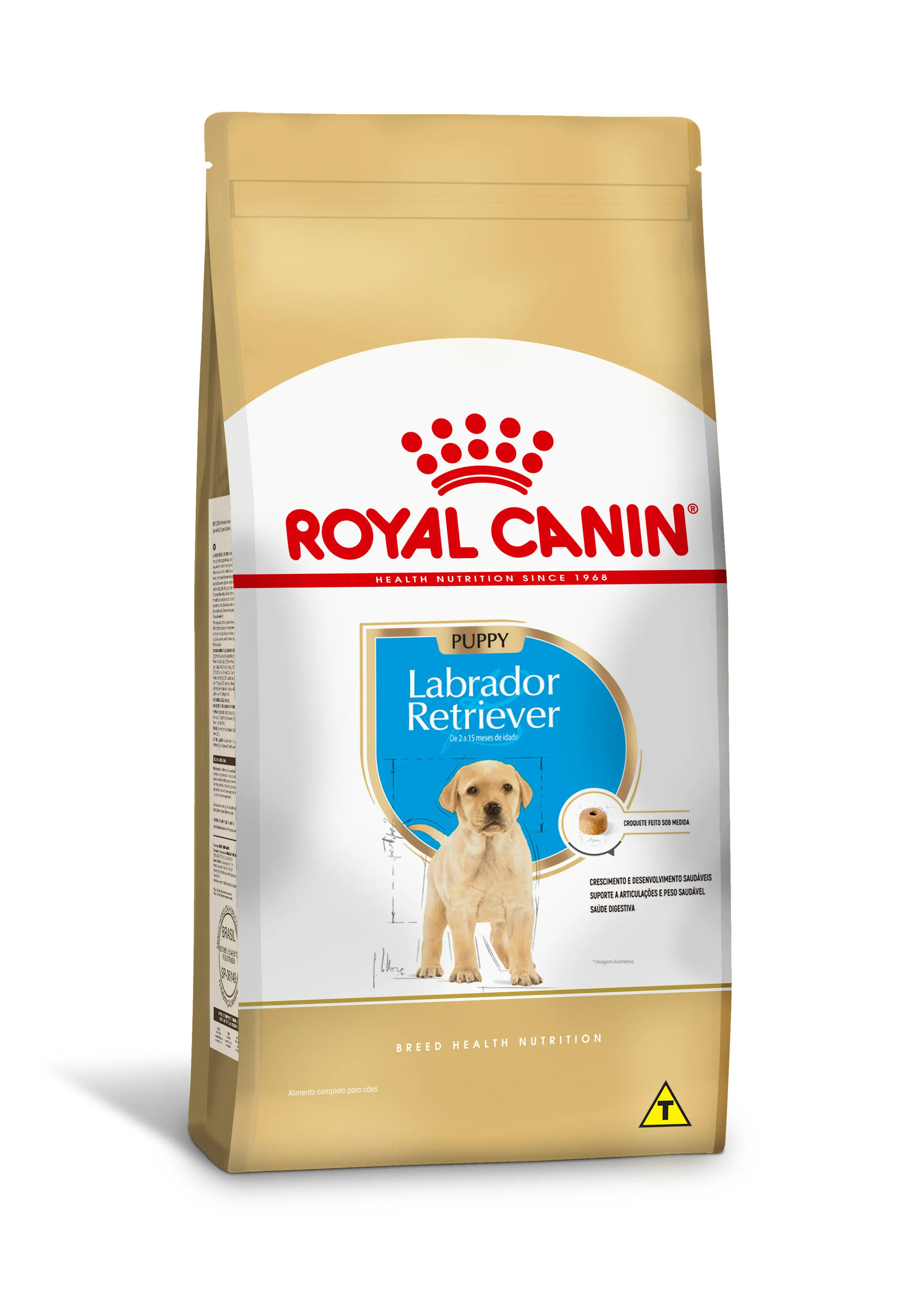 Embalagem de Royal Canin Labrador Retriever Puppy