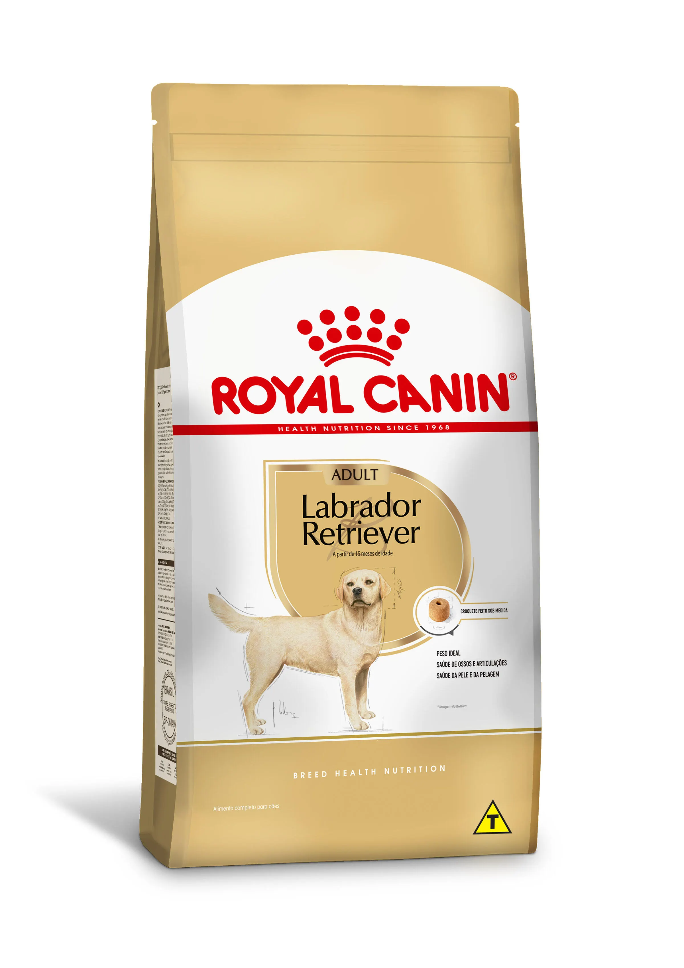Embalagem de Royal Canin Labrador Retriever Adult