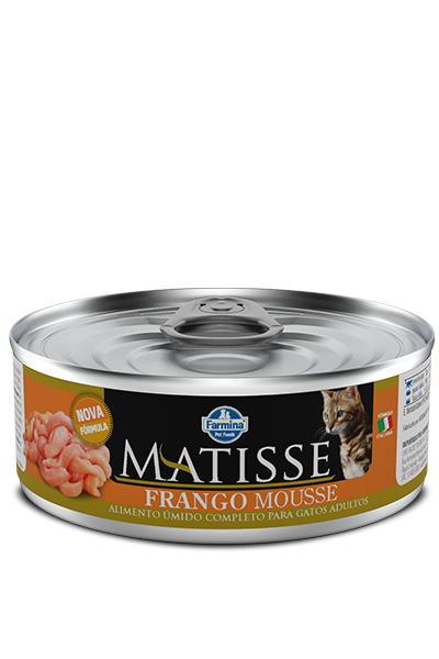 Embalagem de Matisse Frango Mousse