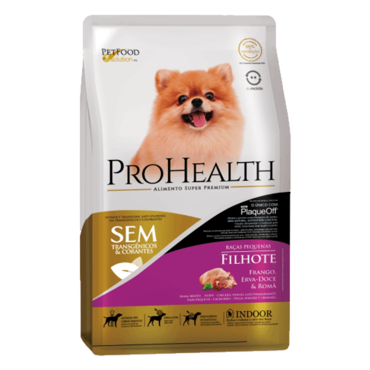 Packshot oficial de ProHealth Cães Filhotes Raças Pequenas