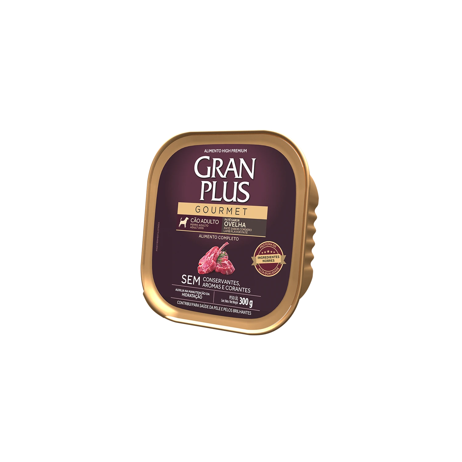 GranPlus Gourmet Patê Cães Adultos Sabor Ovelha