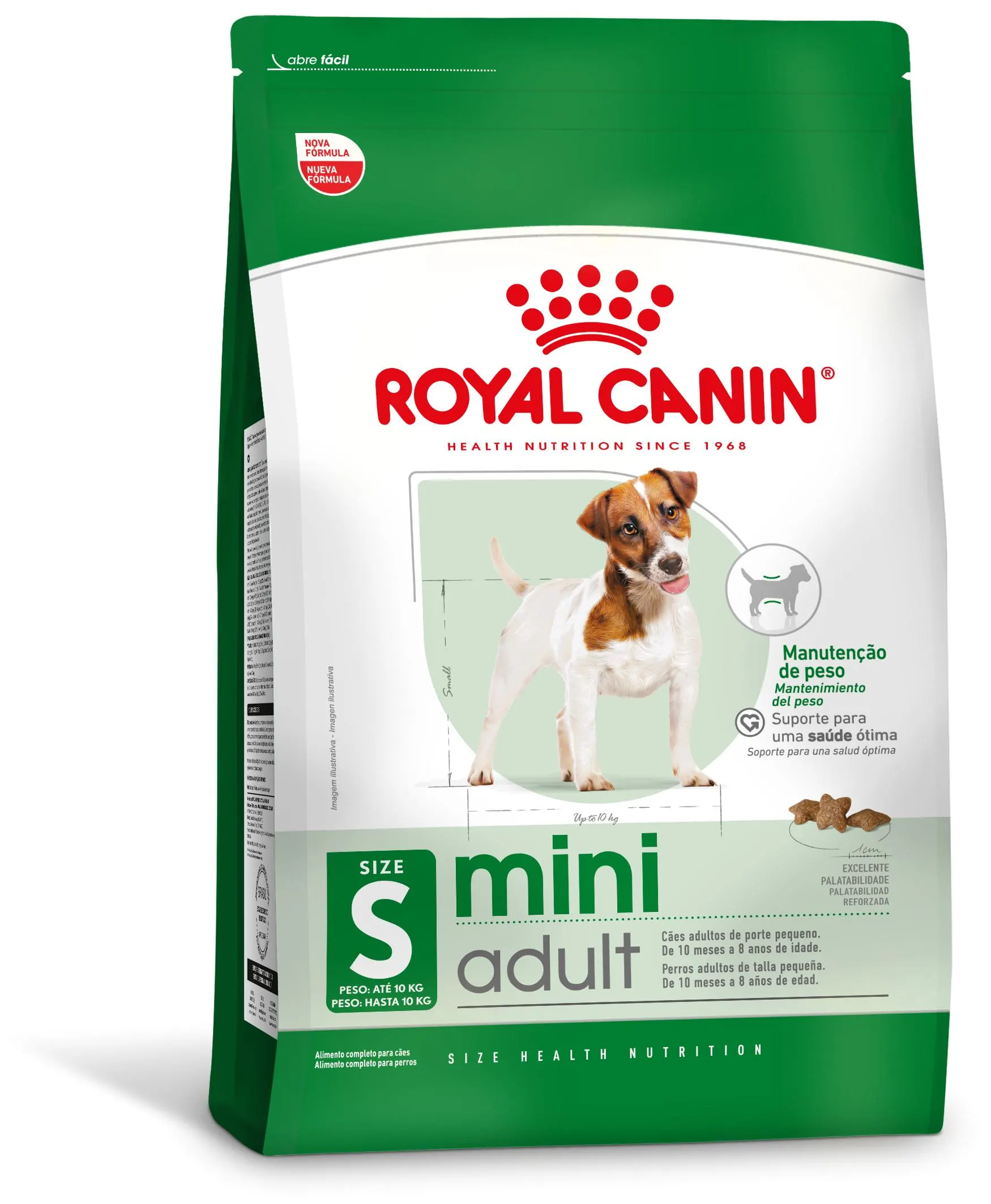 Embalagem de Royal Canin Mini Adult