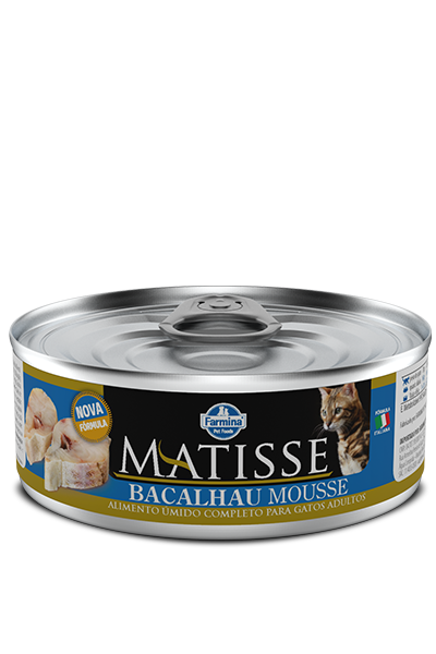 Embalagem de Matisse Bacalhau Mousse