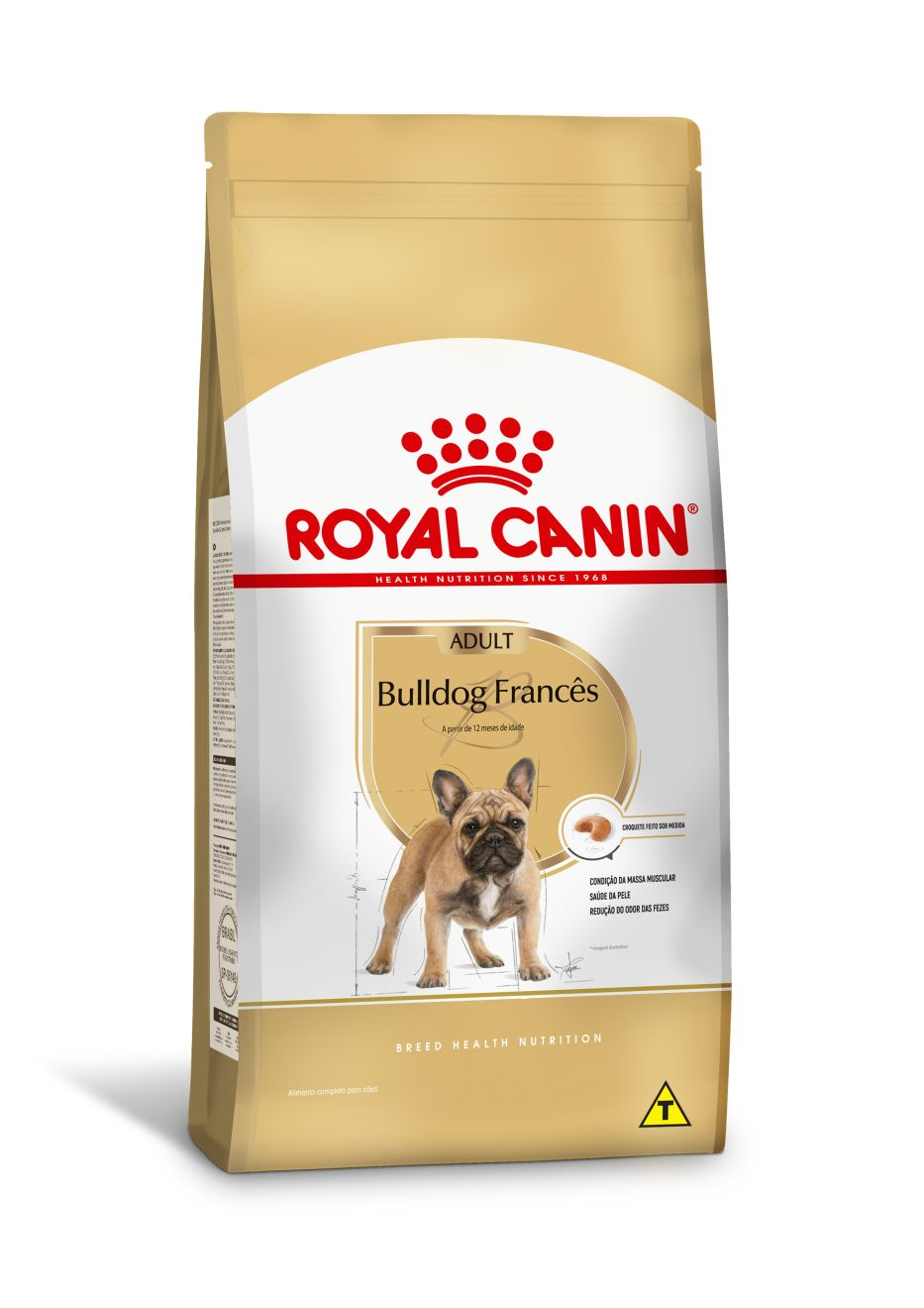 Embalagem de Royal Canin Bulldog Francês Adult