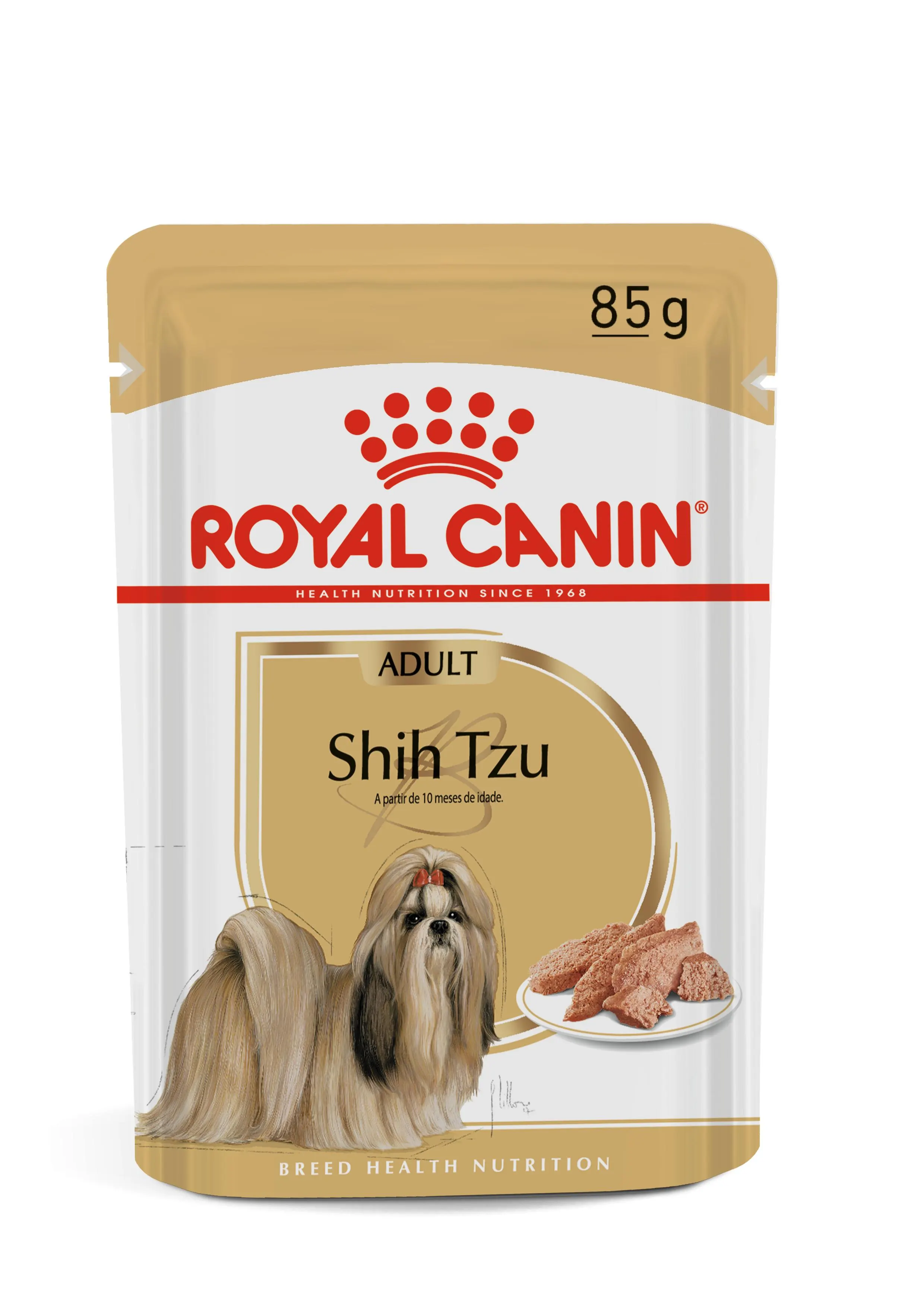 Embalagem de Royal Canin Shih Tzu - Alimento Úmido
