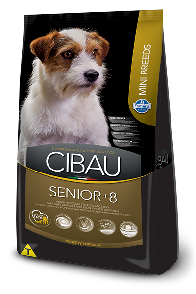 Embalagem de Cibau Senior Mini