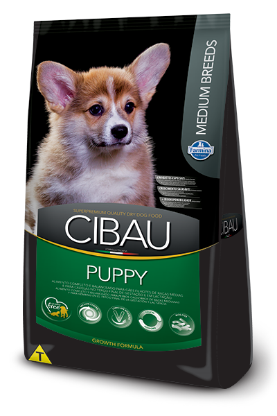 Embalagem de Cibau Puppy Medium