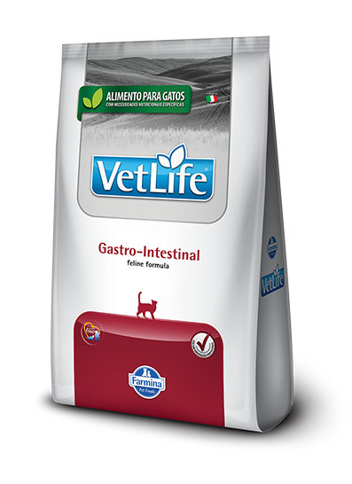 Packshot oficial de Vet Life Natural Feline Gastro Intestinal Feline