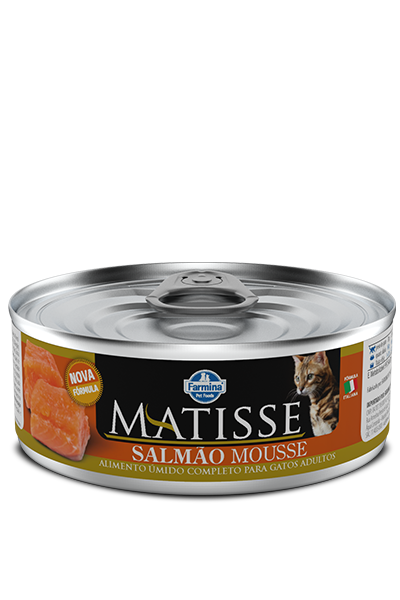 Embalagem de Matisse Salmão Mousse