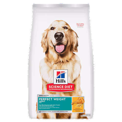 Embalagem de Hill's Science Diet Peso Perfeito Cães Adultos