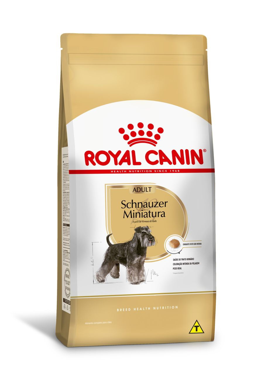 Embalagem de Royal Canin Miniature Schnauzer Adult