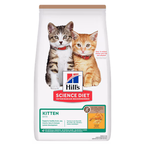 Packshot oficial de Hill's Science Diet Sem Milho, Sem Trigo e Sem Soja para Gatos Filhotes