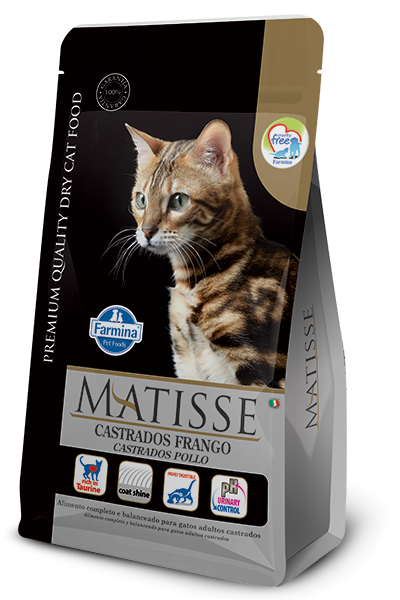 Embalagem de Matisse Castrados Frango
