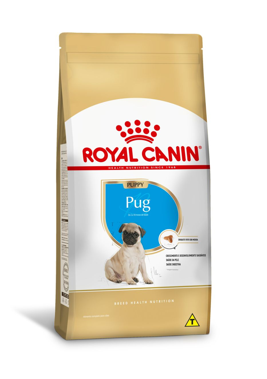 Embalagem de Royal Canin Pug Puppy