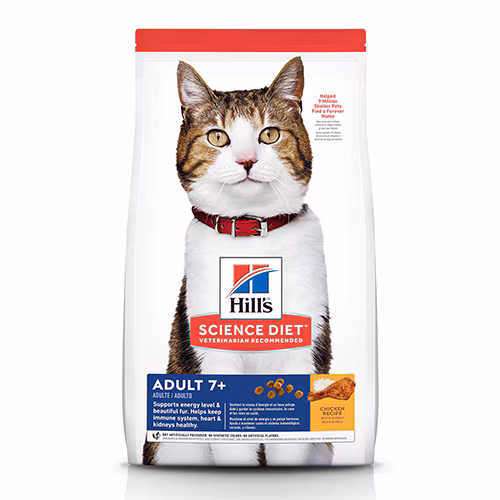 Packshot oficial de Hill's Science Diet Adulto 7+ para Gatos Idosos
