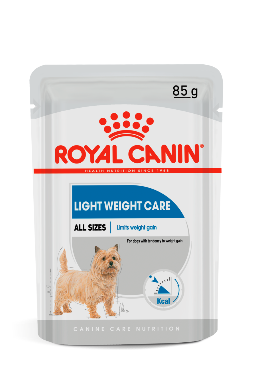 Embalagem de Royal Canin Light Weight Alimento Úmido