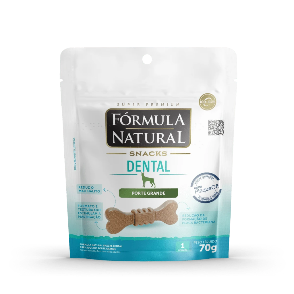 Packshot oficial de Fórmula Natural Snacks Dental Cães Adultos Porte Grande