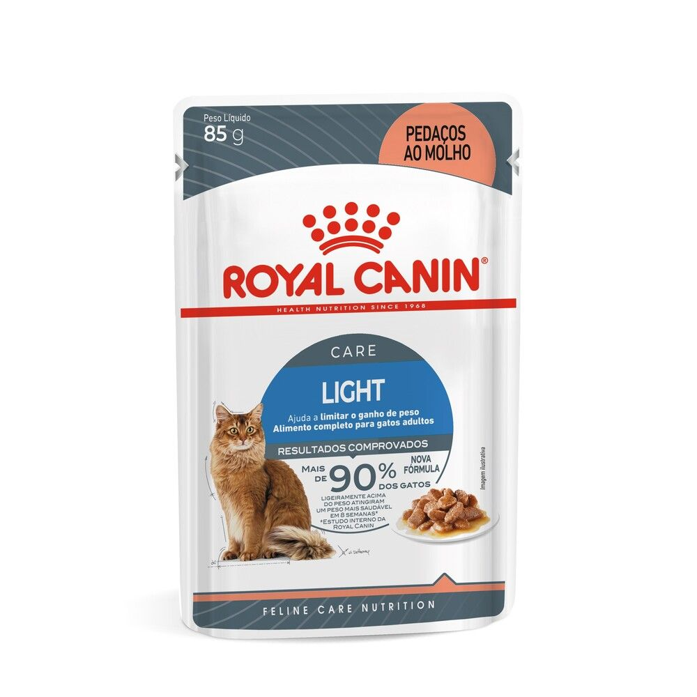 Embalagem de Royal Canin Light Weight Care Alimento Úmido - Gravy