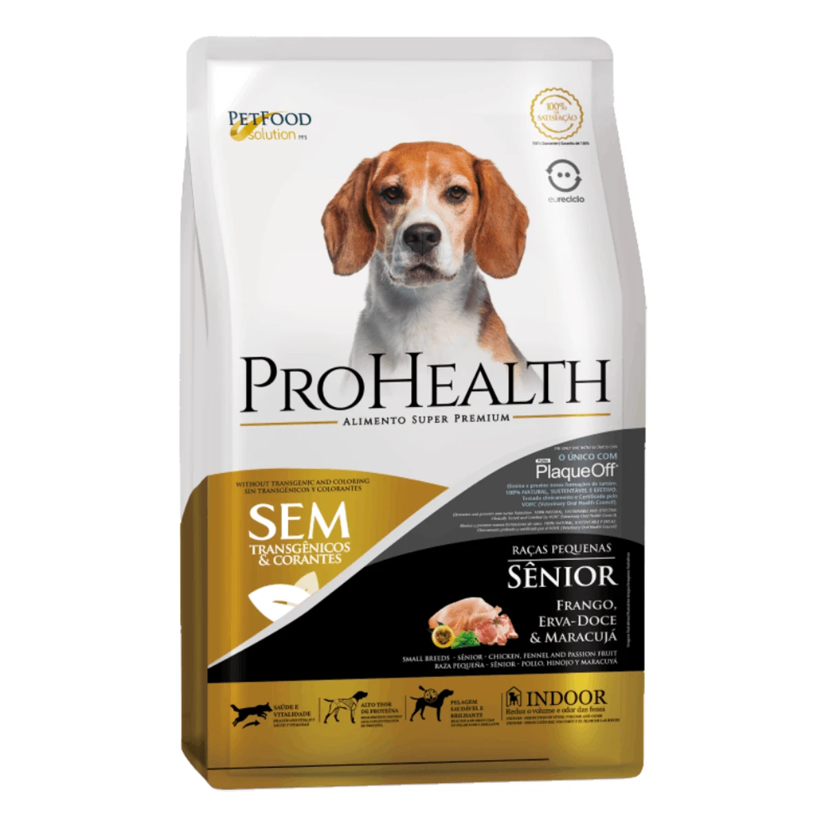 Packshot oficial de ProHealth Cães Sênior Raças Pequenas