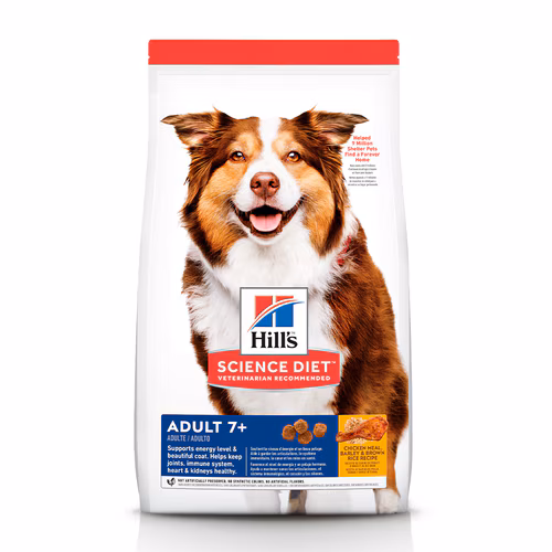 Embalagem de Hill's Science Diet Adulto 7+ Cães Idosos